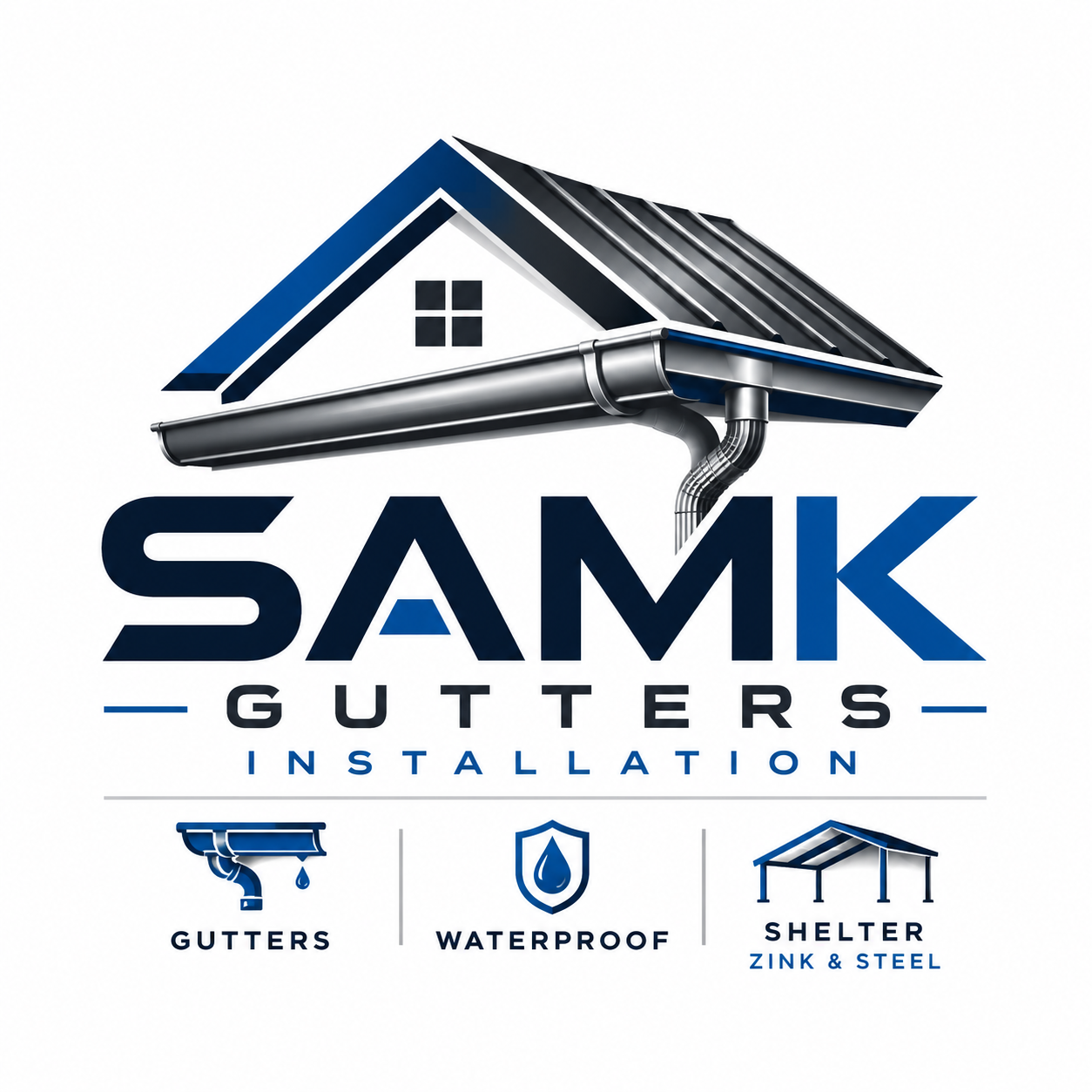 SAAMK Gutters Logo